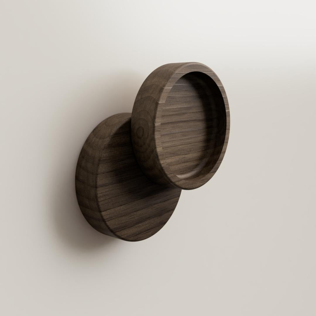 eclipse wood wall hook