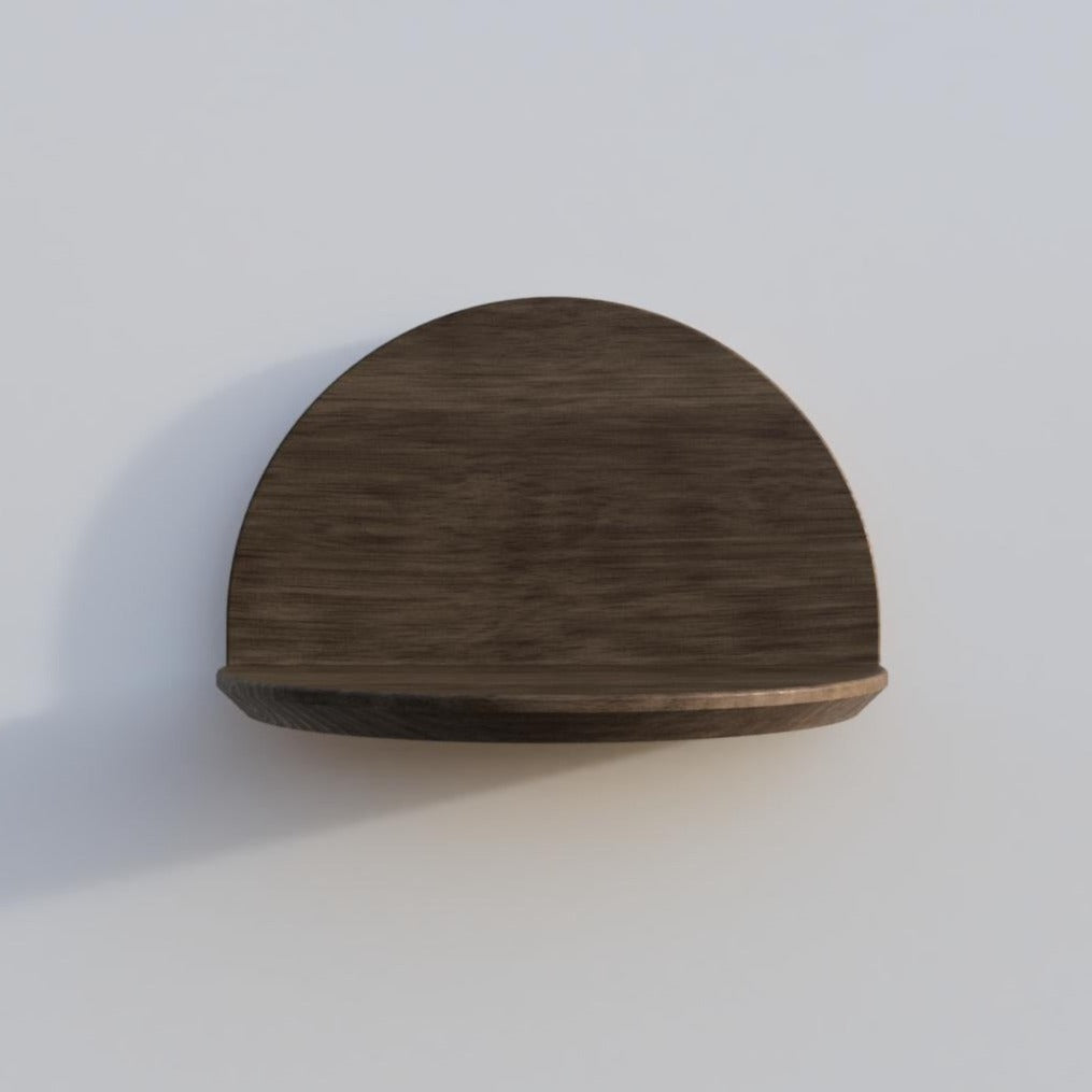 Taco Shelf Small in Walnut