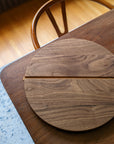 Walnut lazy Susan made in Canada 