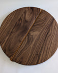 Walnut lazy Susan made in Canada 