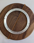 Walnut lazy Susan made in Canada 