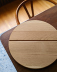 White Oak lazy Susan made in Canada 