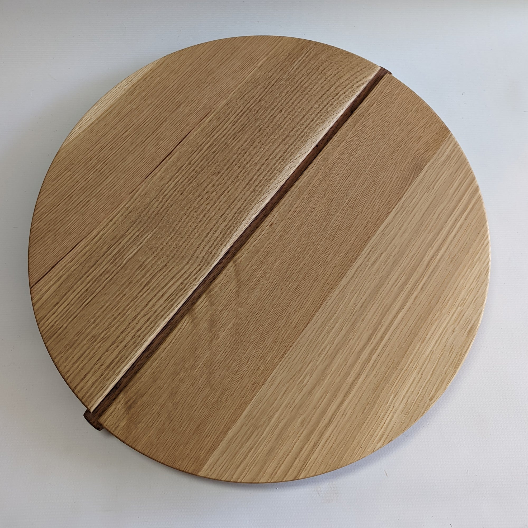 White Oak lazy Susan made in Canada 