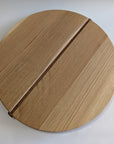 White Oak lazy Susan made in Canada 